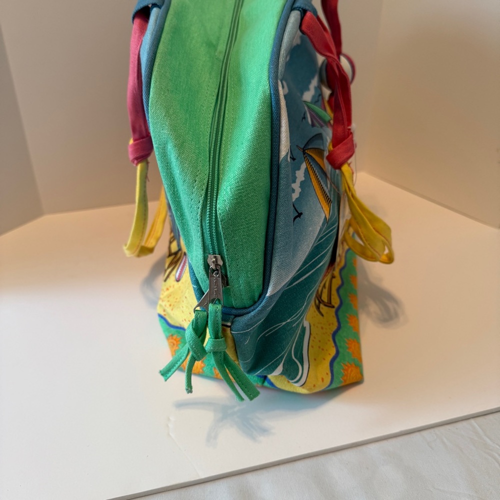 Crazy Bags Beach Zippered Tote NWT Tropical Medium - Picture 5 of 7